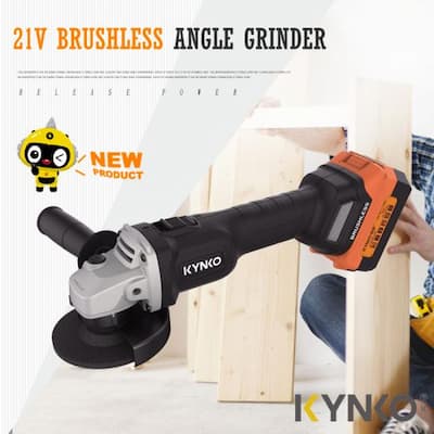 21V 100mm /115mm /125mm Cordless Brushless Angle Grinder